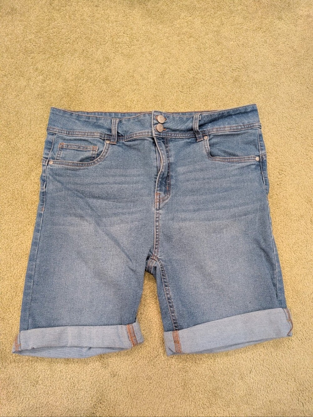 Refuge Size 13 High Waist Denim Jean Shorts